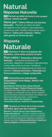 Philips Avent Natural 3.0 Zuigfles Glas 240 ml