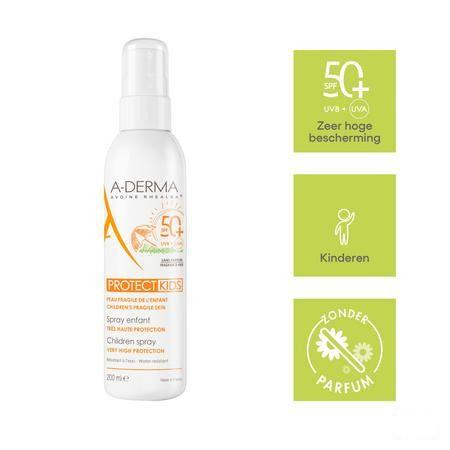 Aderma Protect Spray Enfant Ip50 + 200 ml  -  Aderma