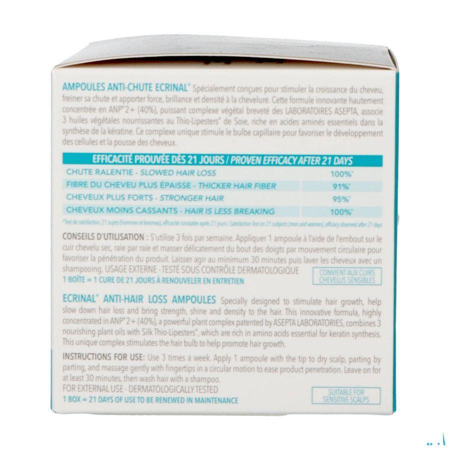 Ecrinal A/Chute Cheveux Amp 10 x 5ml