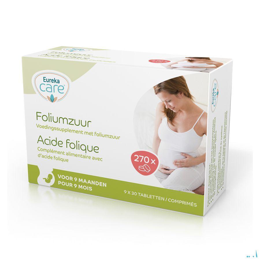 Eureka Care Foliumzuur Tabletten 270  -  Eureka Pharma
