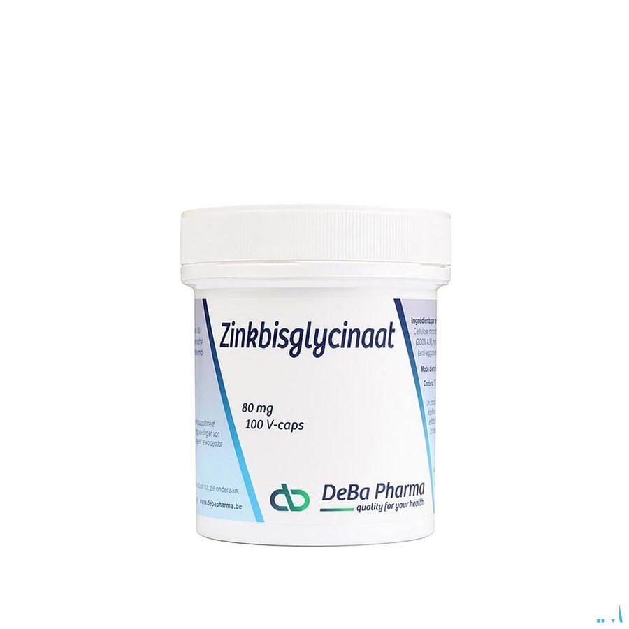 Bisglycinate Zinc 80Mg V-Caps 100 Deba