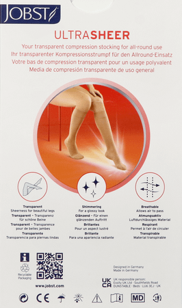 Jobst Ultras 1 Ad Pet Sft Nat Iv Pair