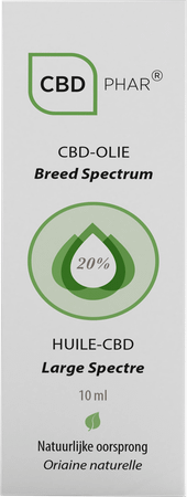Cbd Olie Breed Spectrum 20% 10 ml Cbd-Phar