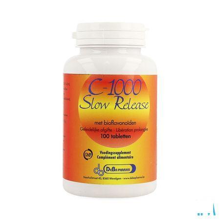 C-1000 Slow Release Plus Bioflavon. Tabletten 100  -  Deba Pharma
