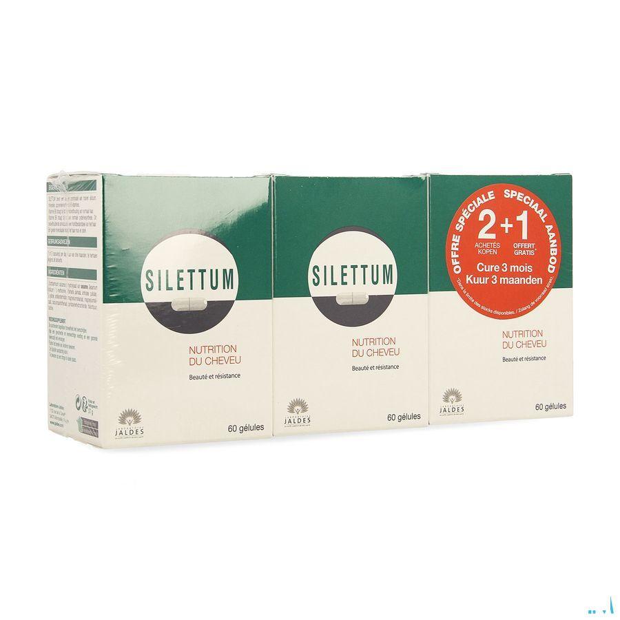 Silettum Cure 3 Mois Gel 3X60