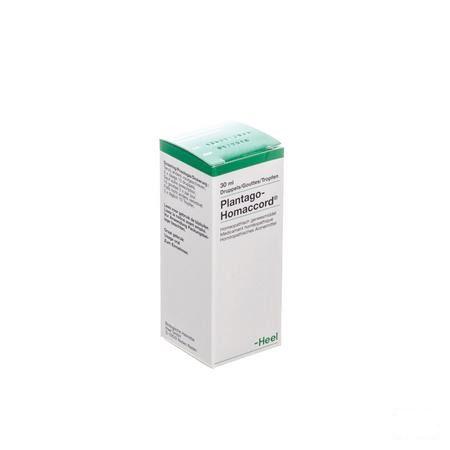 Plantago-homaccord Druppels 30 ml  -  Heel
