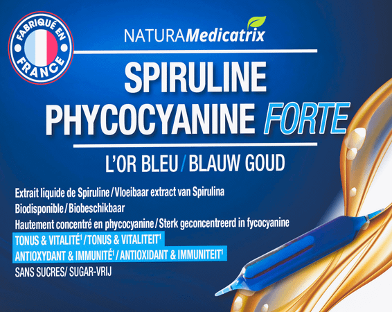Spiruline Phycocyanine Forte Amp 20X5 ml