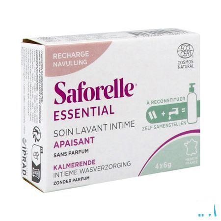 Saforelle Essent. Soin Lav.Int.Apais. Pdr Rech.4 x 6G