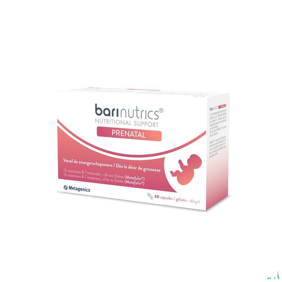 Barinutrics Prenatal Caps 60  - Metagenics