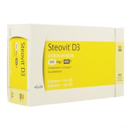 Steovit D3 500 mg/400IETabletten 168