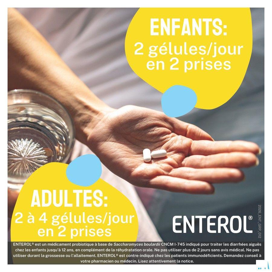 Enterol 250 mg Capsule Harde Dur S/blister 10x250 mg