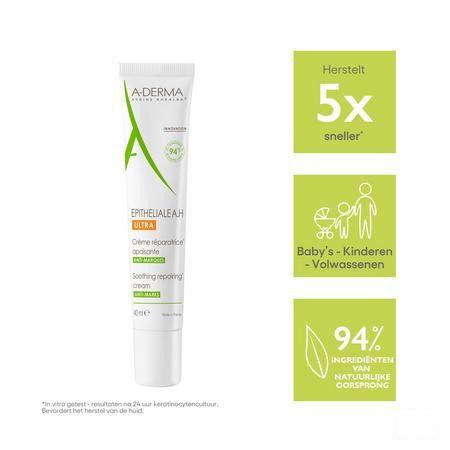 Aderma Epitheliale Ah Ultra 40 ml  -  Aderma Benelux