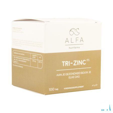 Alfa Tri-zinc 20 mg Tabletten 100  -  Nutrifarma