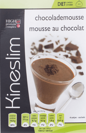 Kineslim Mousse Au Chocolat Poudre Sachets 4  -  Ocebio