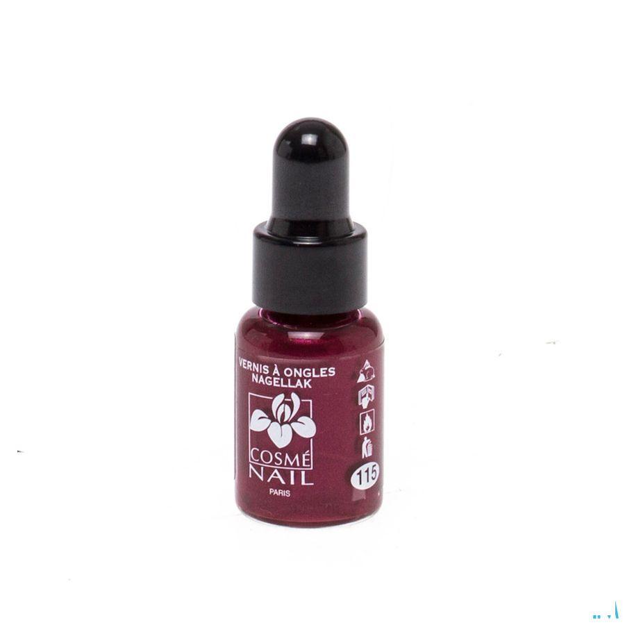 Lisandra Cosmenail Vao Mini 115 Rouge Metal 5 ml