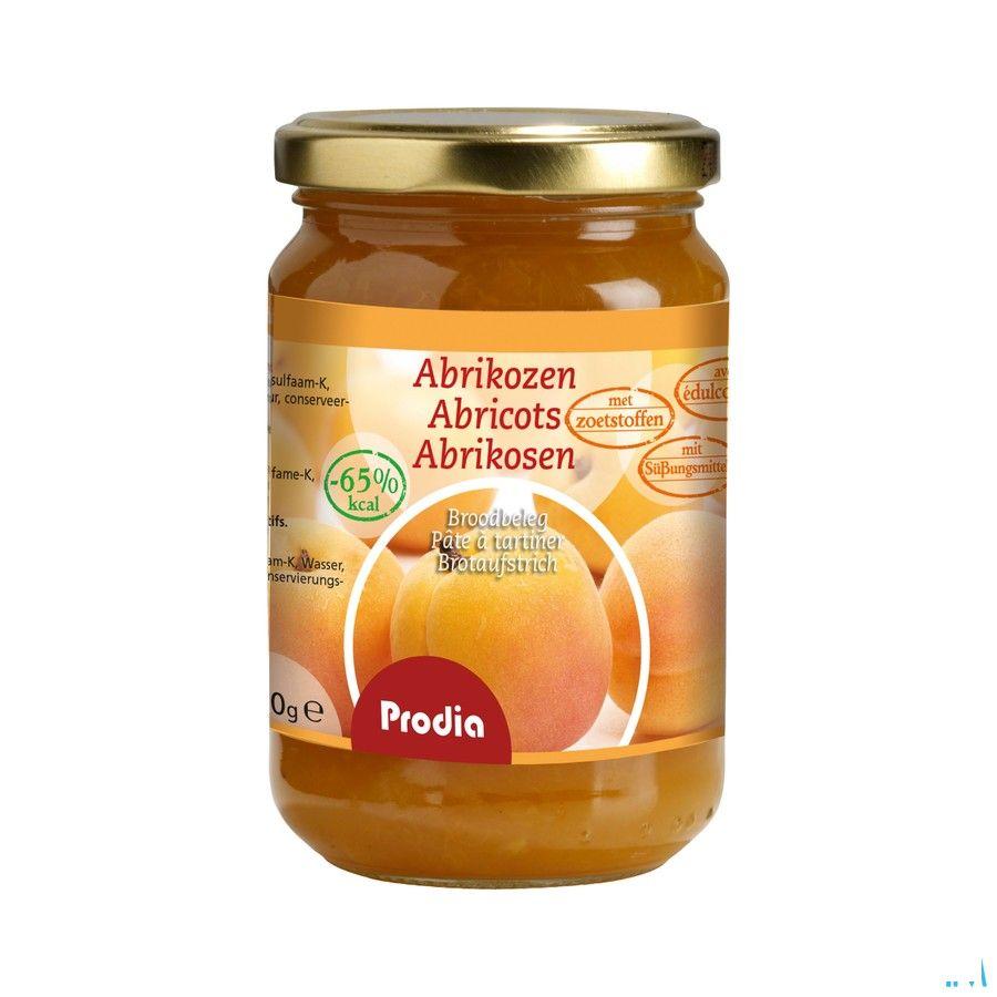 Prodia Broodbeleg Abrikoos + Maltitol 300 gr 6187  -  Revogan
