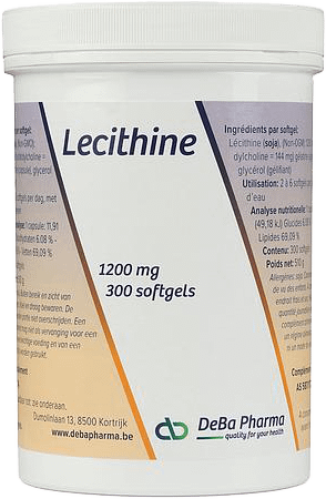 Lecithine Capsule 300x1200 mg  -  Deba Pharma