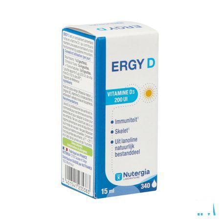 Ergy D Flacon 15 ml  -  Lab. Nutergia