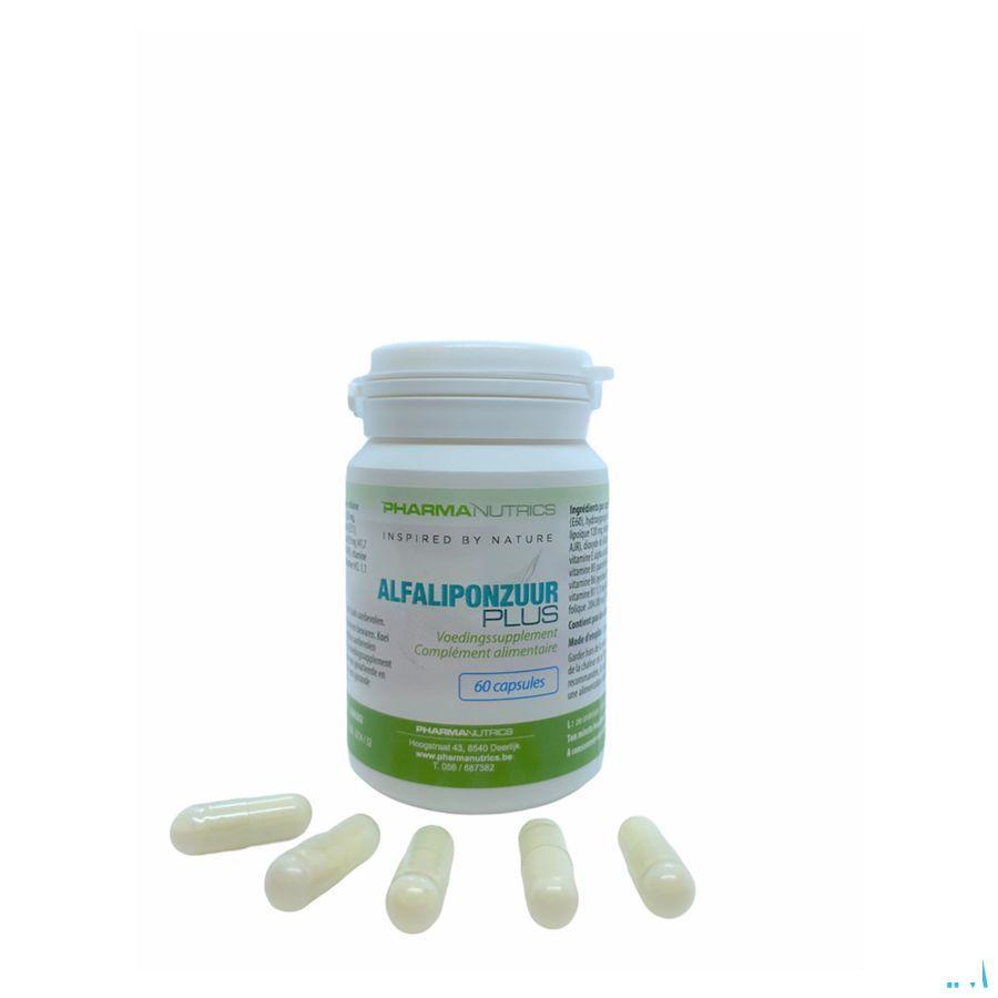 Alfa Liponzuur Plus V-Capsule 60 Pharmanutrics  -  Pharmanutrics