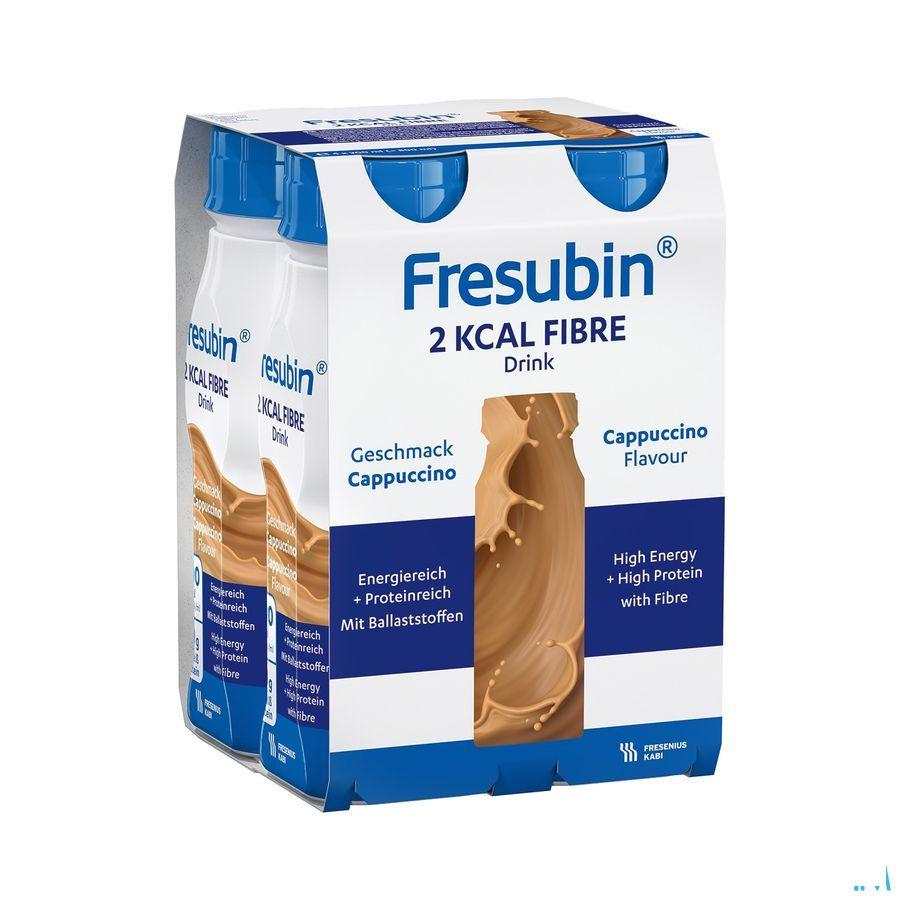 Fresubin 2kcal Fibre Drink Cappuccino Flacon 4x200 ml  -  Fresenius