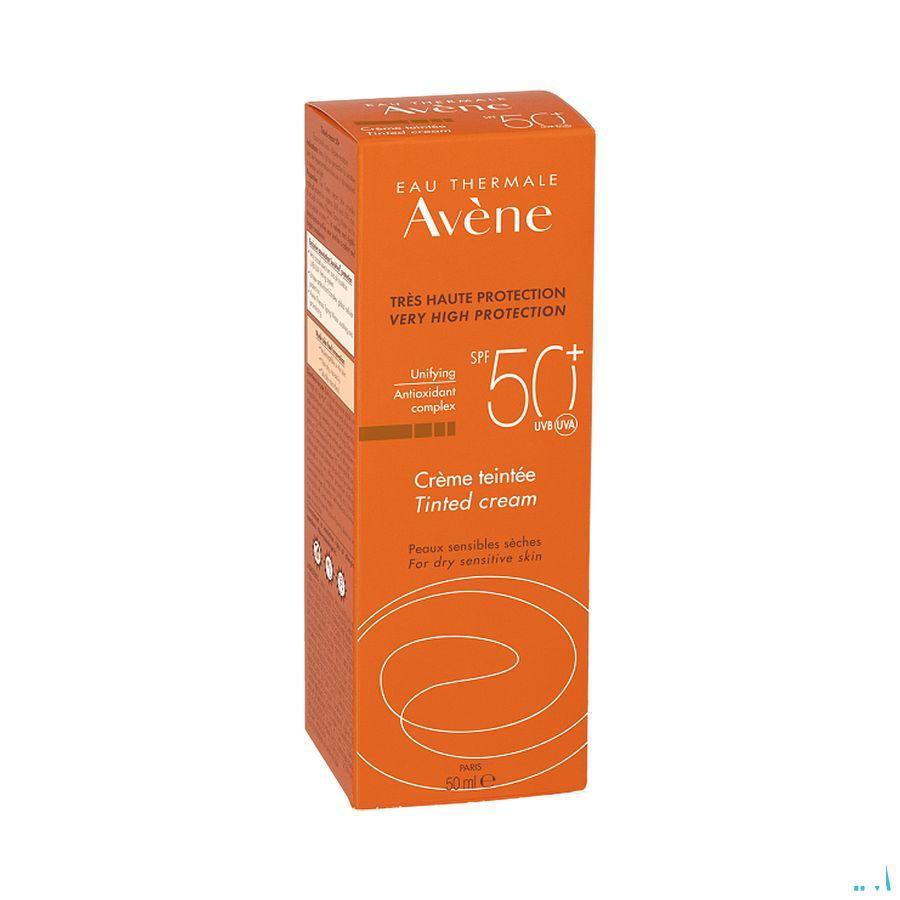 Avene Zonnecreme Getint Ip50 + 50 ml  -  Avene