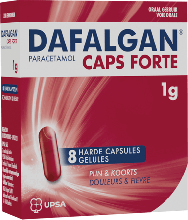 Dafalgan Caps Forte 1G Caps 8