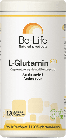 Glutamin 800 Be Life Gel 120  -  Bio Life