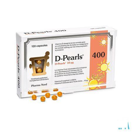 D-pearls 400 Capsule 120  -  Pharma Nord
