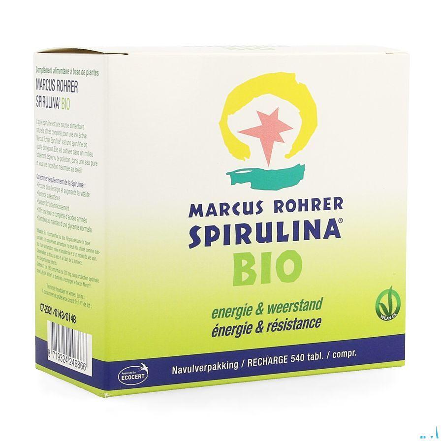 Marcus Rohrer Spirulina Tabletten 3x180 Bio