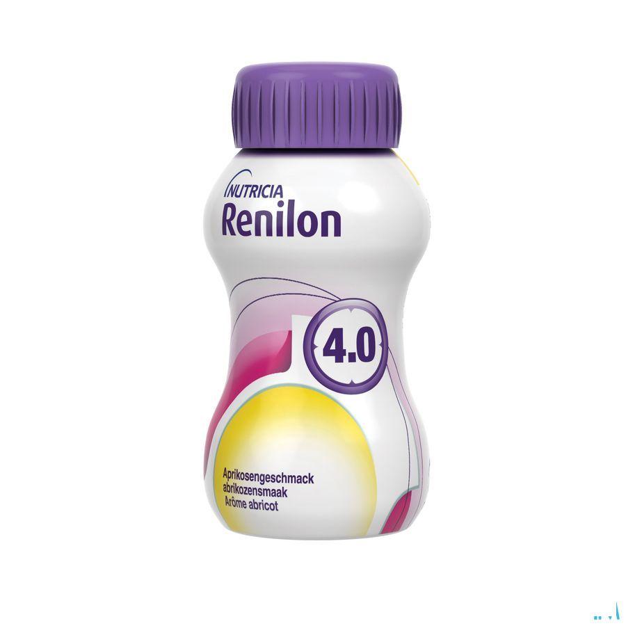 Renilon 4.0 Abrikoos Fles 4x125 ml 570978  -  Nutricia
