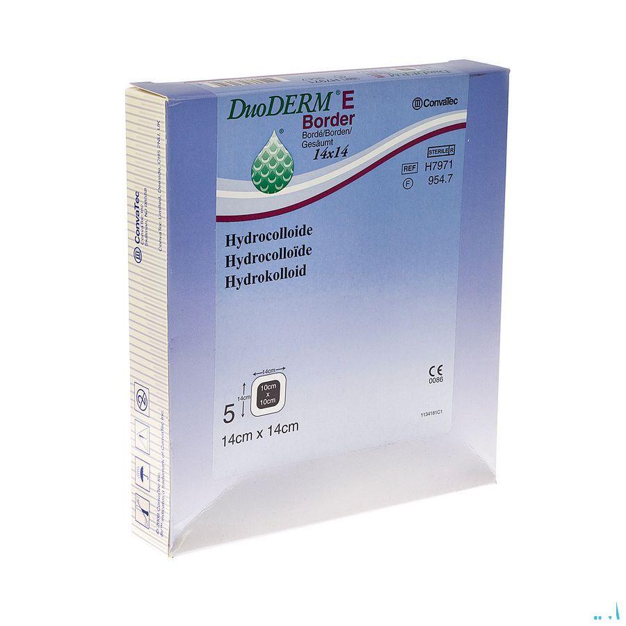 Duoderm E Bord Adhesive 14x14cm 5 H7971  -  Convatec