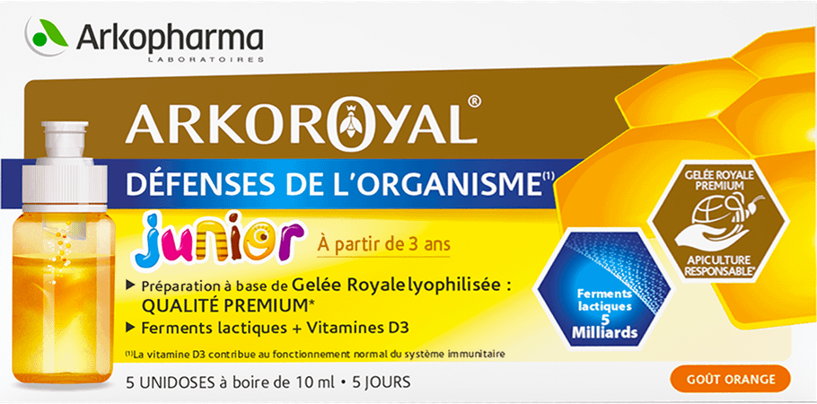 Arkoroyal Probiot. Kind Ruche Royale Dosis 5x7,5 ml  -  Arkopharma