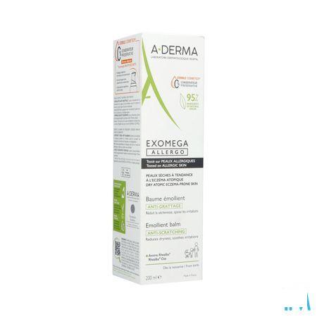 Aderma Exomega Allergo Balsem Emolierend Tube200 ml  -  Aderma