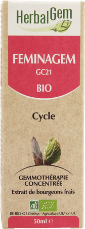 Herbalgem Feminagem Complexe Cycle Bio 50 ml  -  Herbalgem