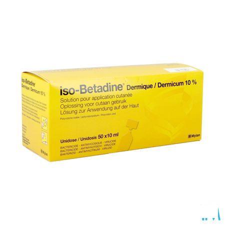 Iso Betadine Derm 10% 50 x 10 ml
