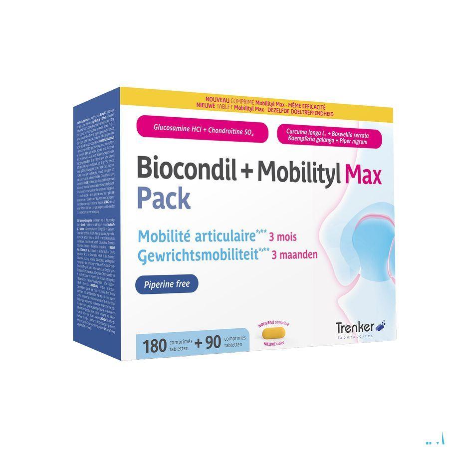 Biocondil+Mobilityl Max Pack Comp 180+Comp 90