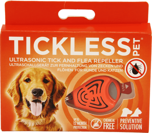 Tickless Ultrasone Verjager Teek Vlo Oranje 1