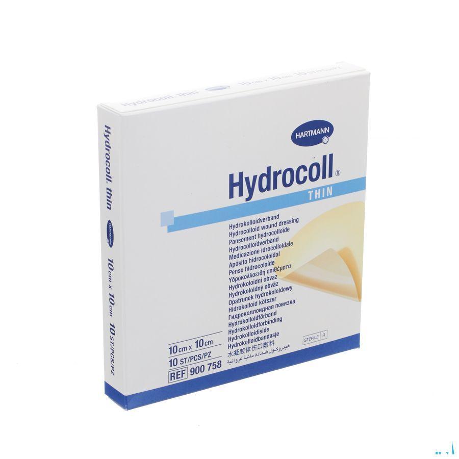 Hydrocoll Thin 10x10cm 10 9007582  -  Hartmann