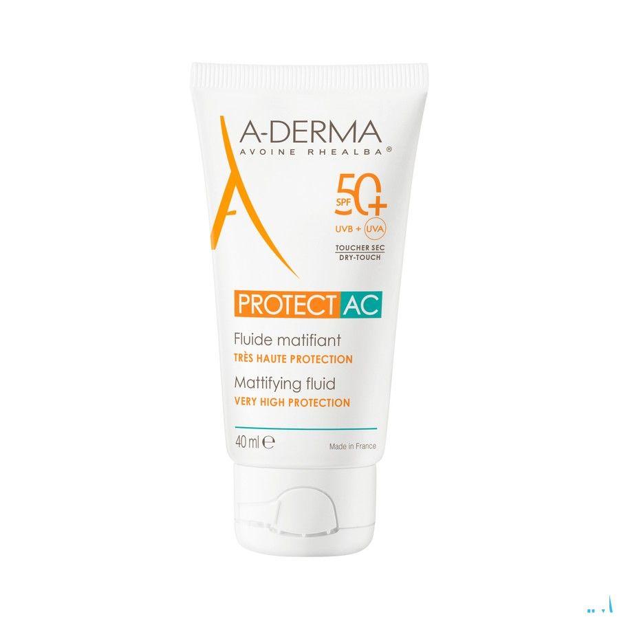 Aderma Protect Ac Fluide Matterend Spf50+ 40 ml