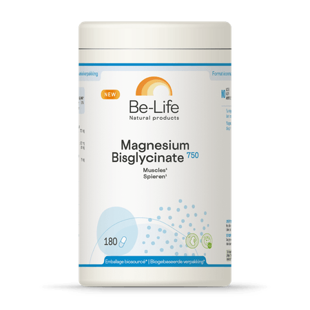Magnesium Bisglycinate 750 Be Life Caps 180  -  Be-Life