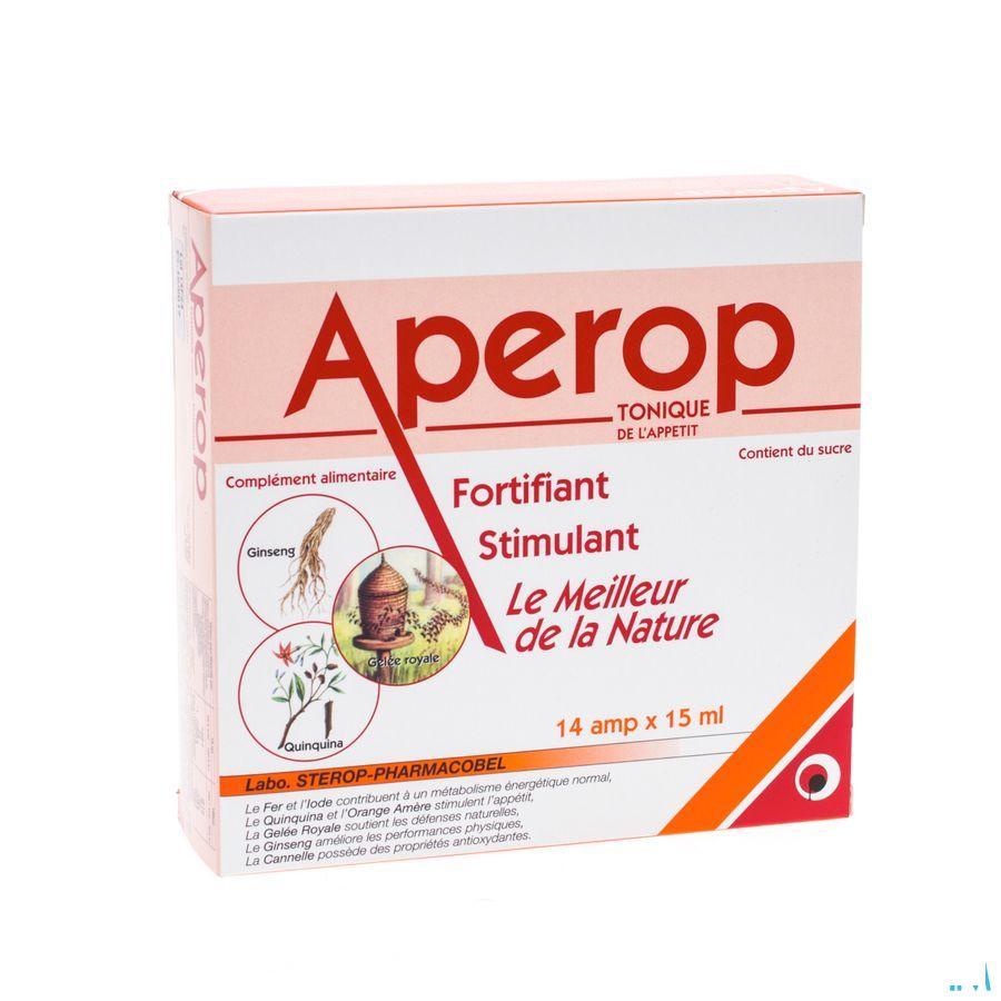 Aperop Tonikum Drinkbare Ampullen 14x15 ml  -  Sterop