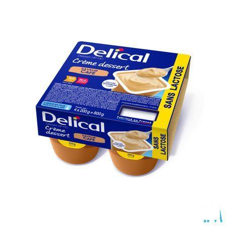 Delical Creme Dessert Hp-Hc Z/Lact.Koff 4 x 125 gr