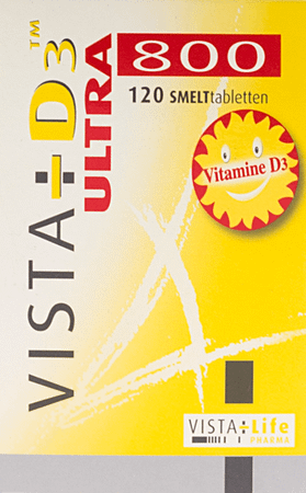 Vista D3 800 Ultra Smelttabletten 120 