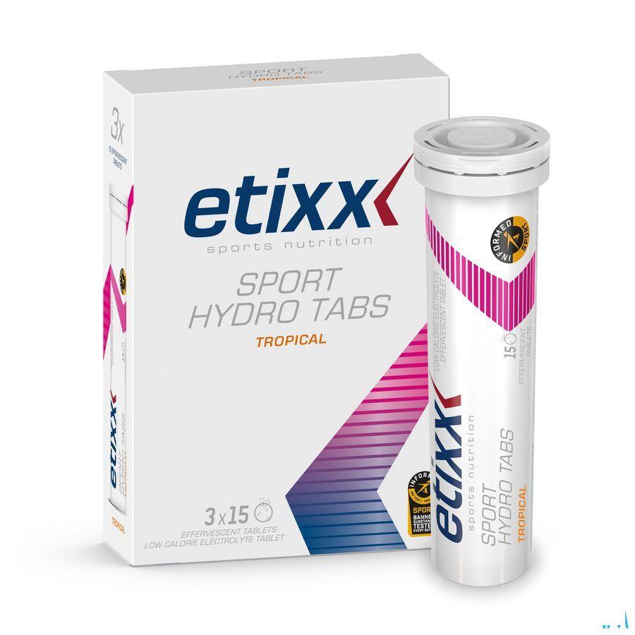 Etixx Sport Hydro Tab Tropical Comp Efferv. 3 x 15