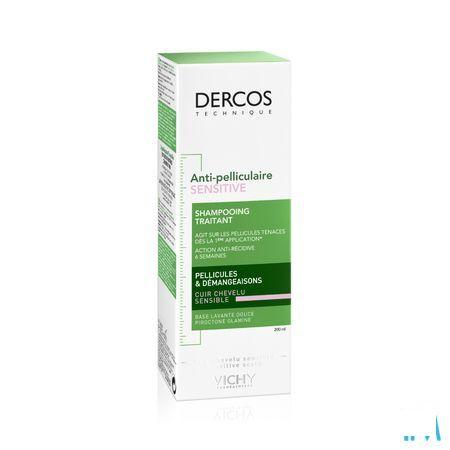 Vichy Dercos Anti roos Sensitive Shampoo 200 ml  -  Vichy