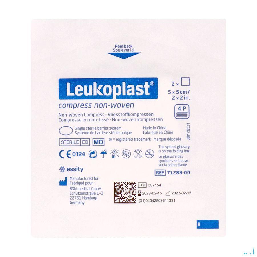 Leukoplast Compress N/Woven St. 5cm x 5cm 50 x 2
