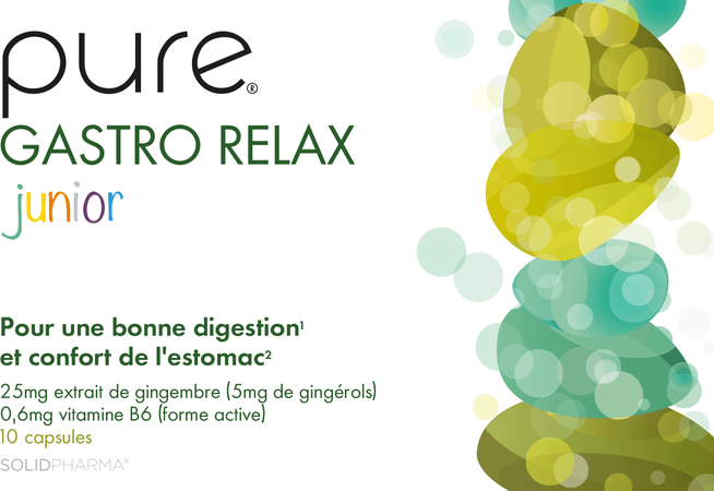 Pure Gastro Relax Junior Caps 10
