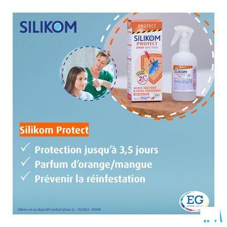 Silikom Protect Lotion Anti poux Spray 200 ml  -  EG