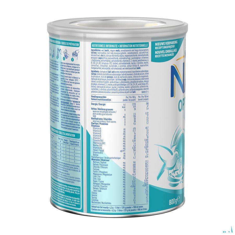 Nan Optipro 1 0-6m Melkpoeder 800 gr  -  Nestle