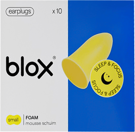 Blox Sleep Schuim Small Geel 5 Paar
